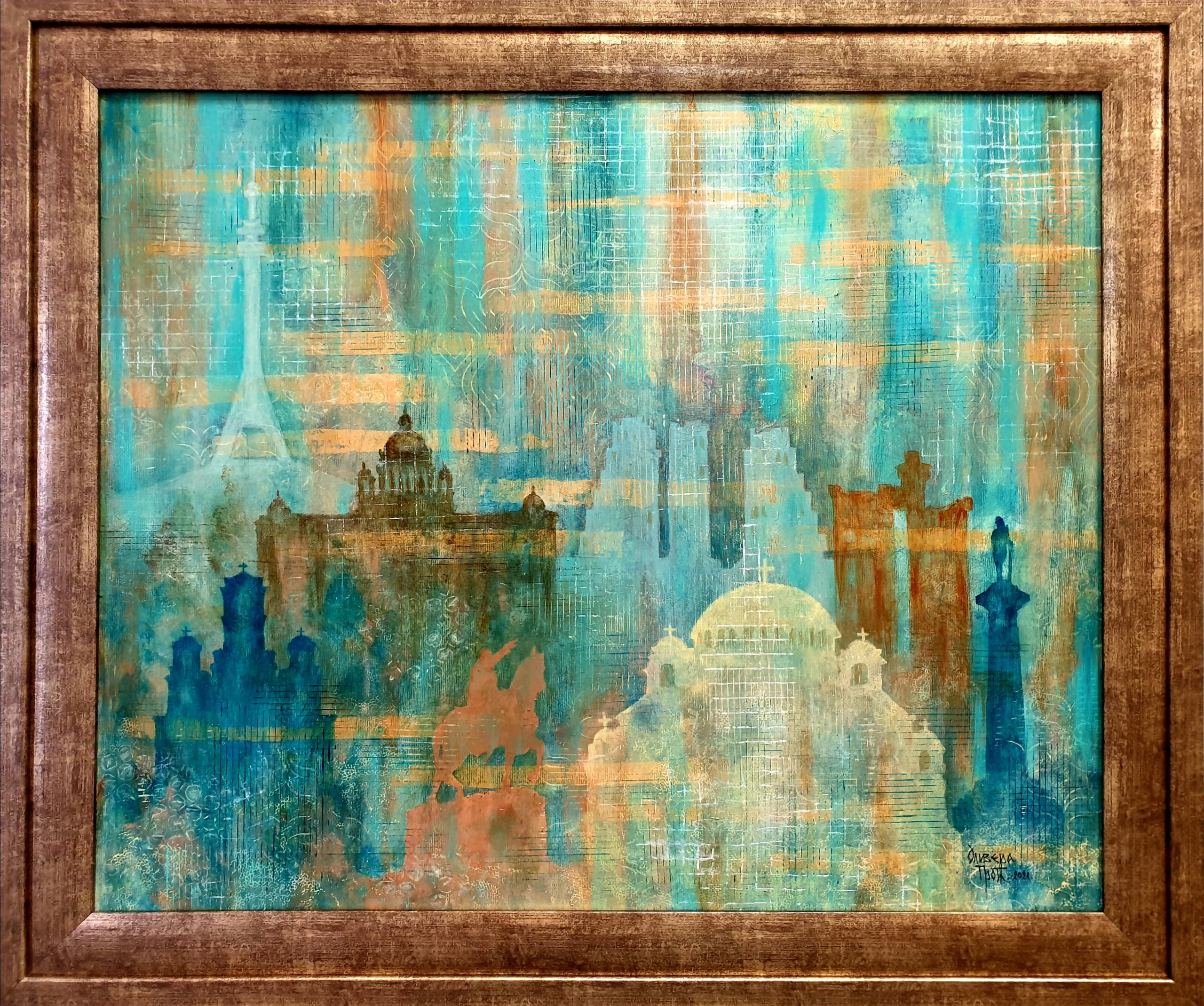 Akril na platnu- Olivera Protić