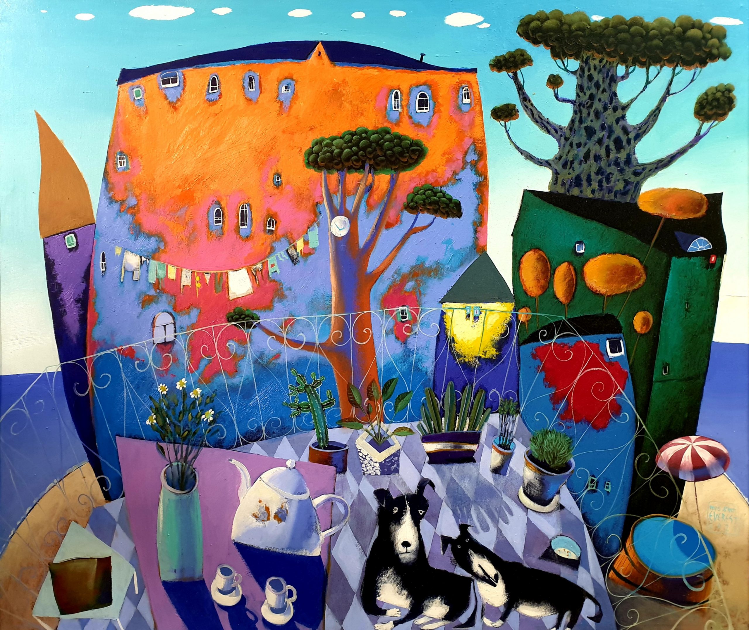 Ulje na platnu – Mrs and Mr Everest