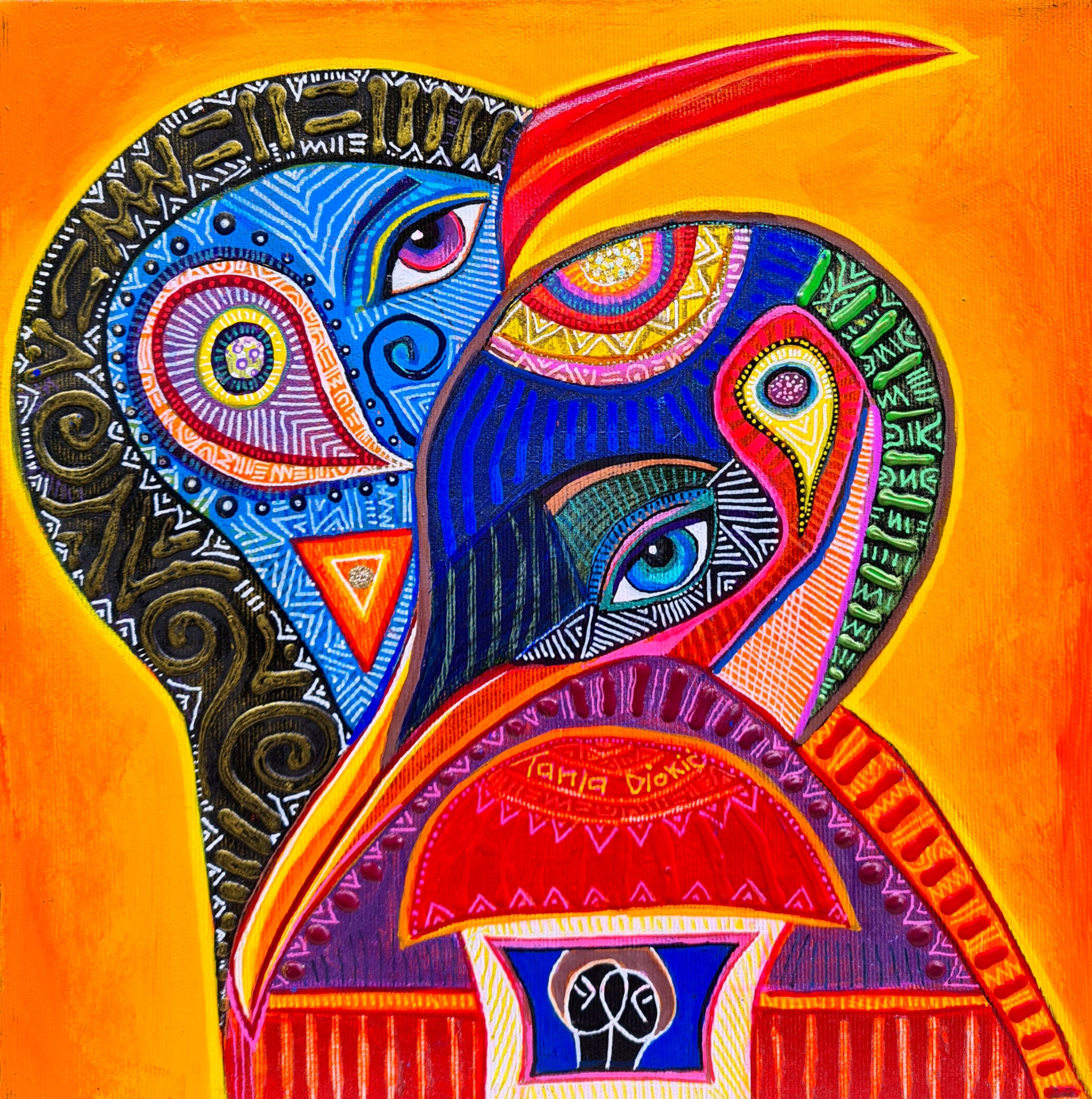 Kombinovana tehnika – Tanja Đokić