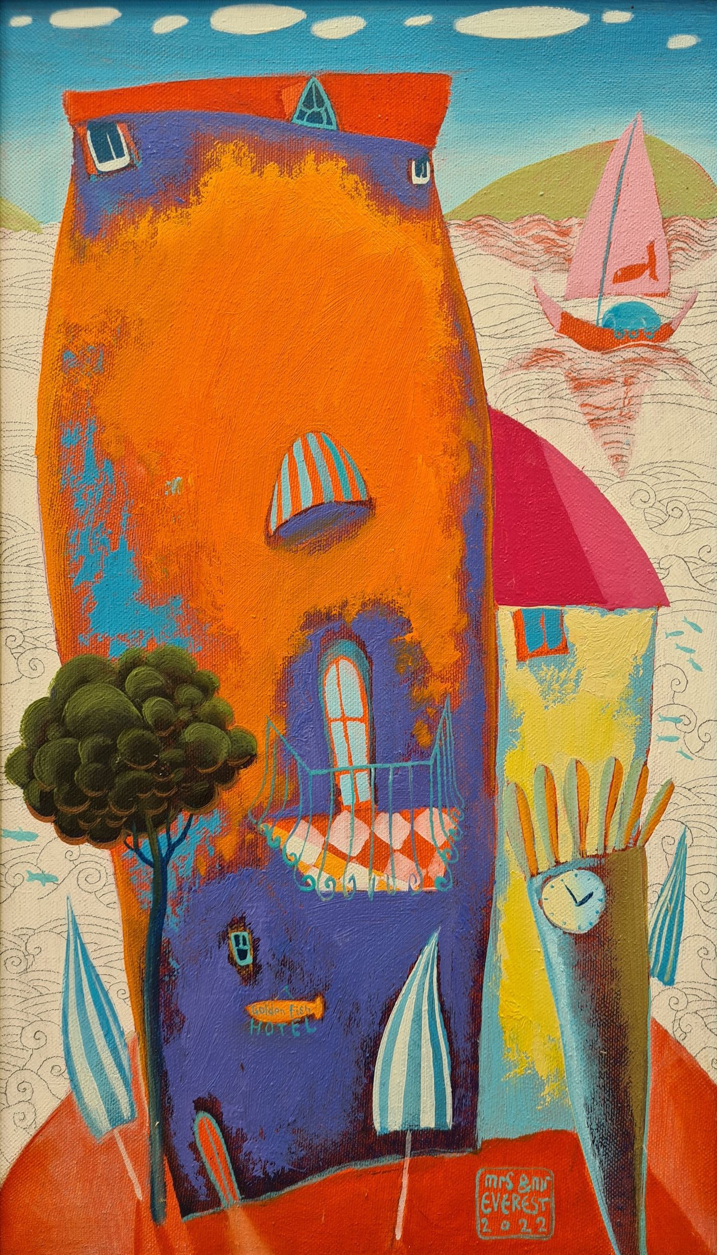 Ulje na platnu – Mrs and Mr Everest