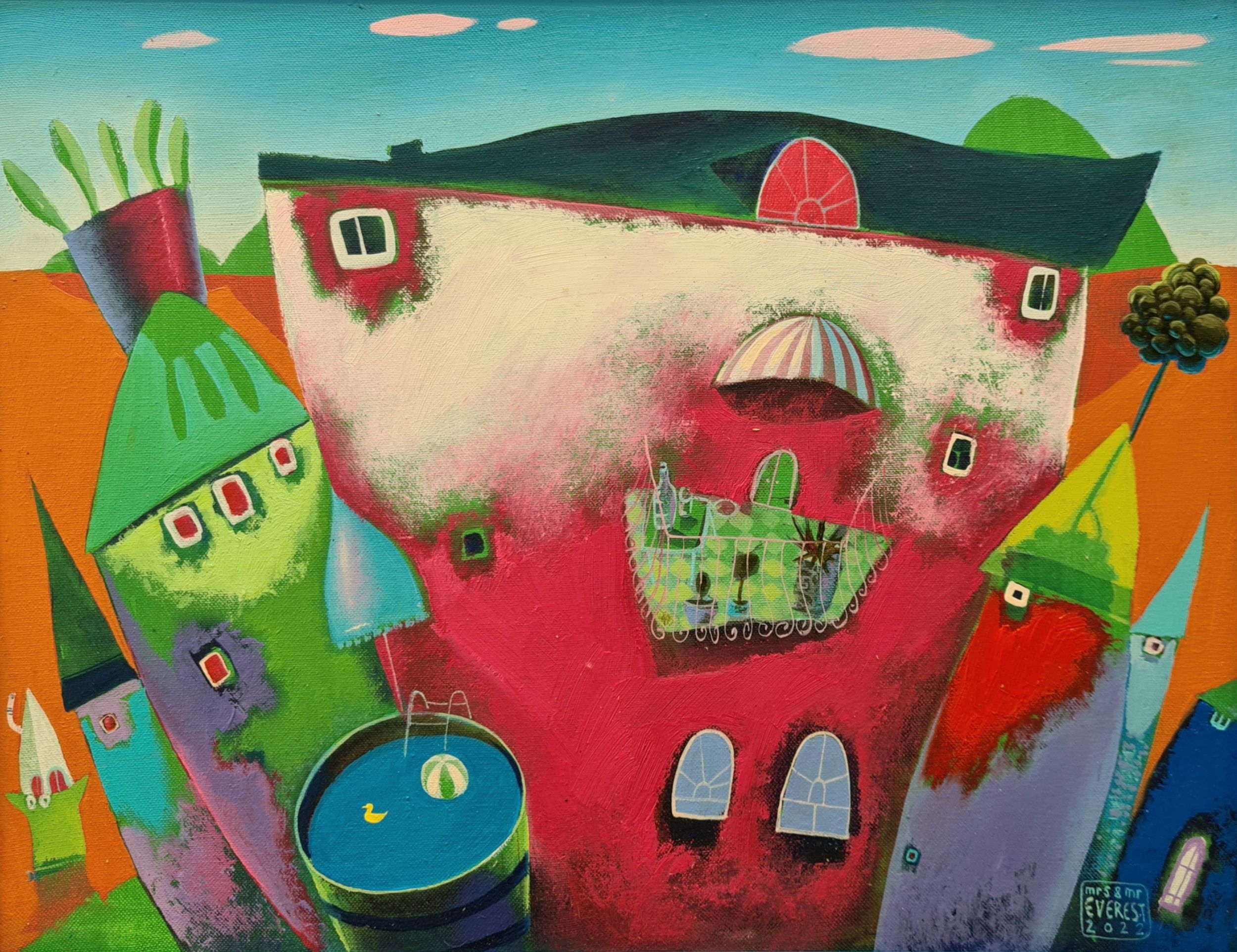 Ulje na platnu – Mrs and Mr Everest