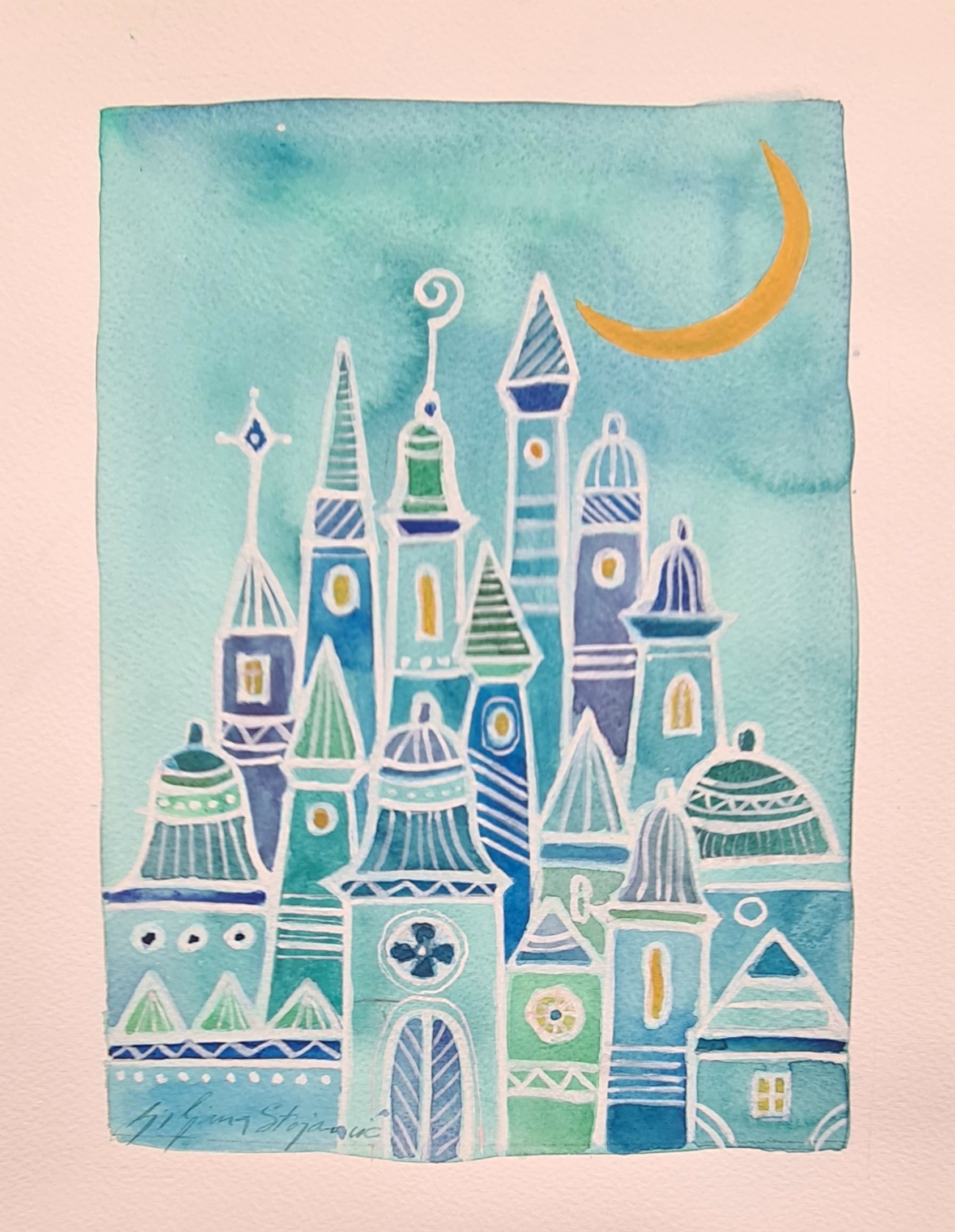 Akvarel- Ljiljana Stojanović