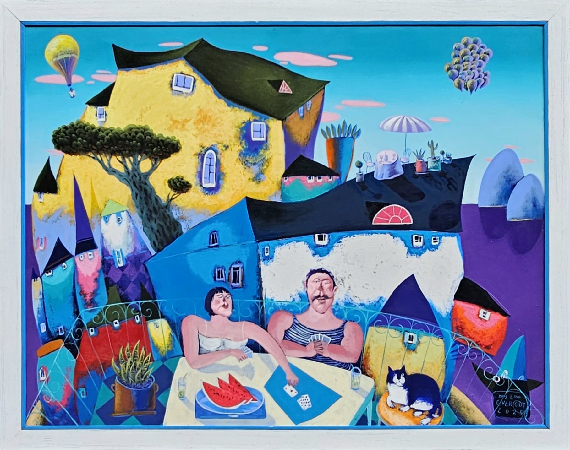 Ulje na platnu – Mrs and Mr Everest